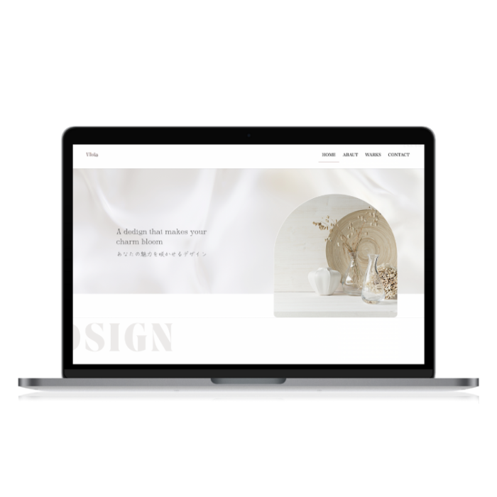 violadesign(ヴィオラデザイン）ホームページ制作